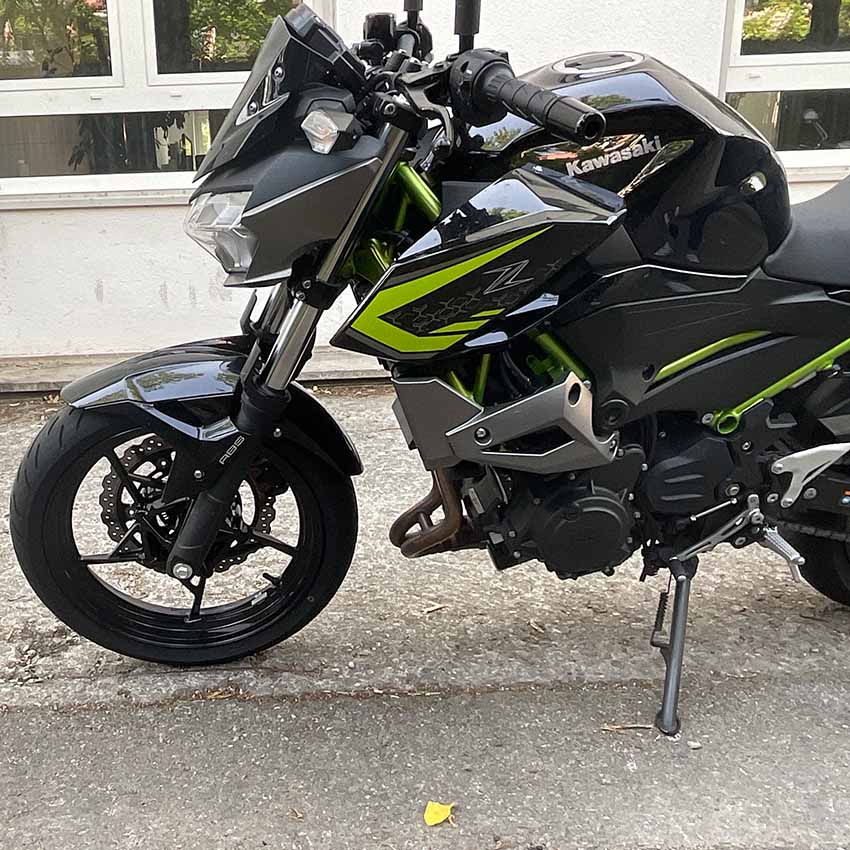 Unfallschaden Kawasaki Z400