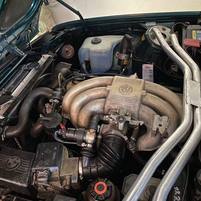 Motorraum BMW Oldtimer