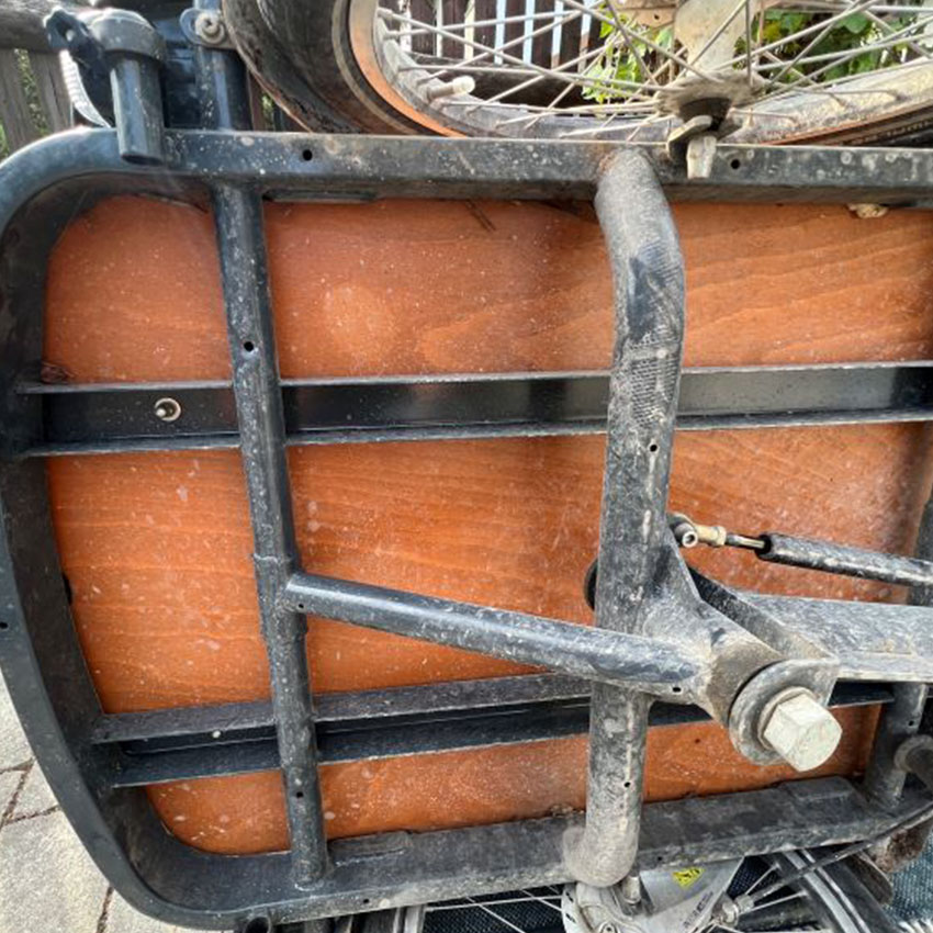 Rahmenschaden Babboe