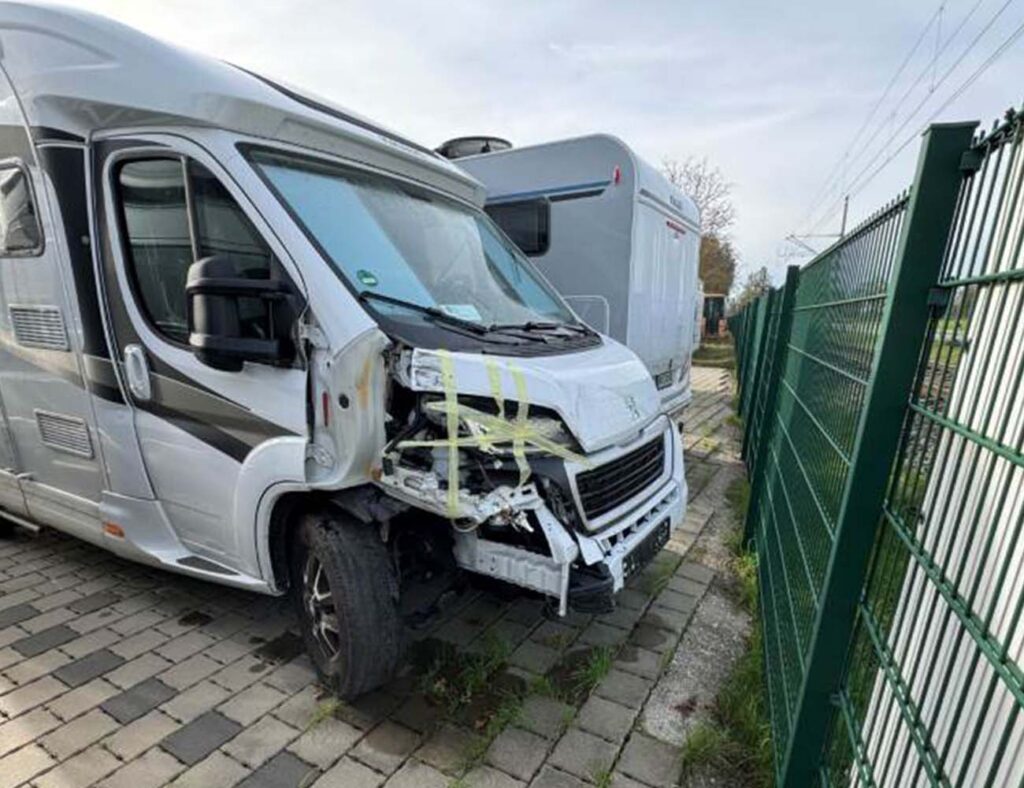 Wohnmobil Unfallschaden